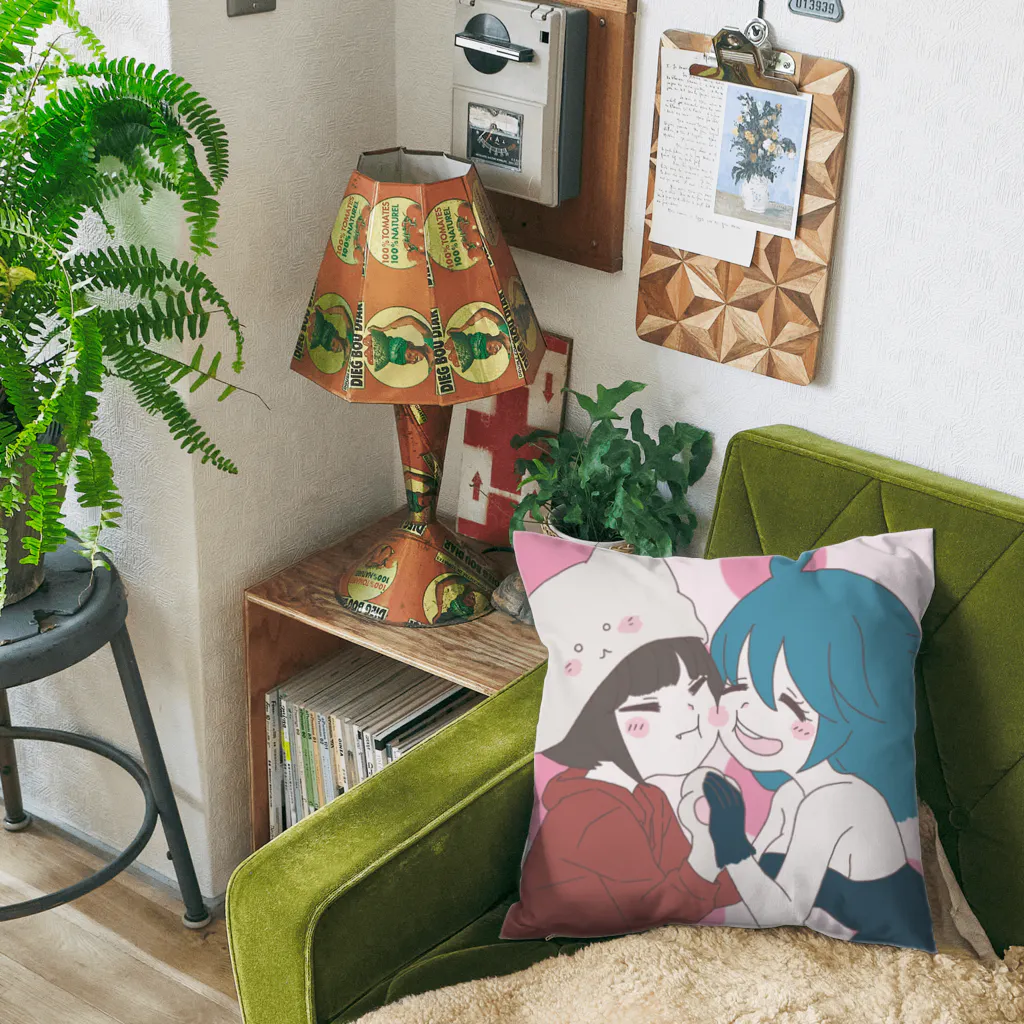 OCTPATH。の仲良し夫婦 Cushion