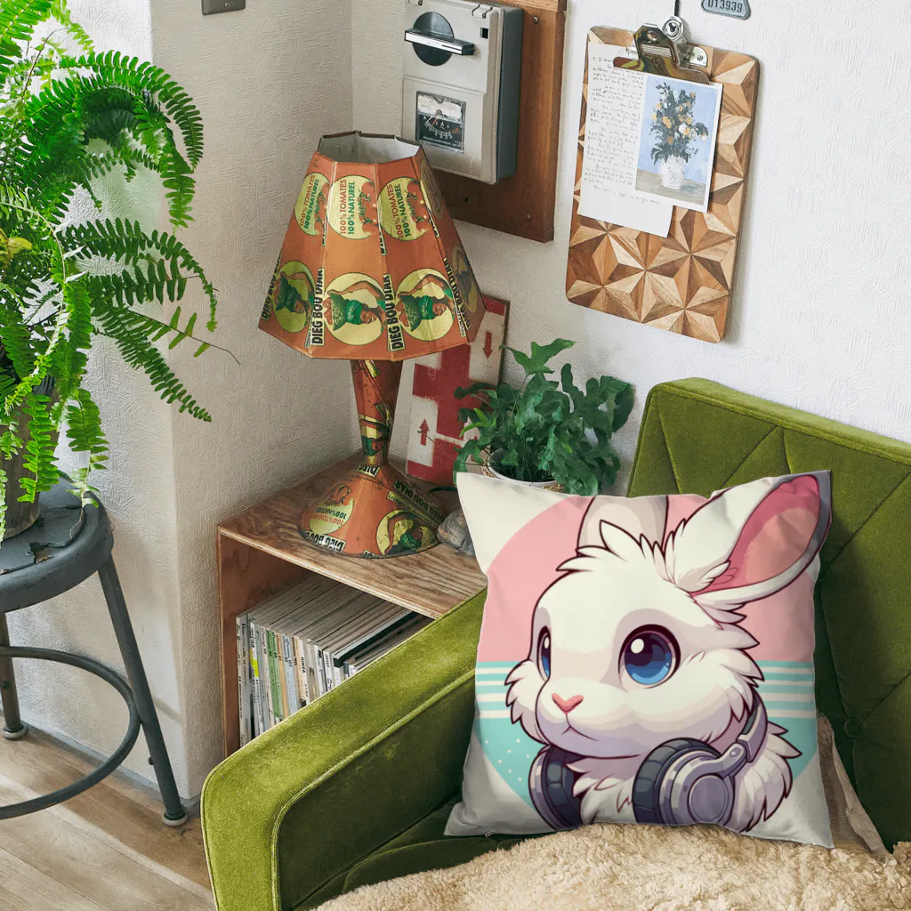 ヘッドホンうさぎ：癒し系のかわいいキャラクター / Niko's
