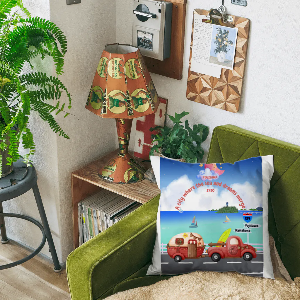 CyberArmadilloの湘南藤沢（2430）ナイトコレクション Cushion