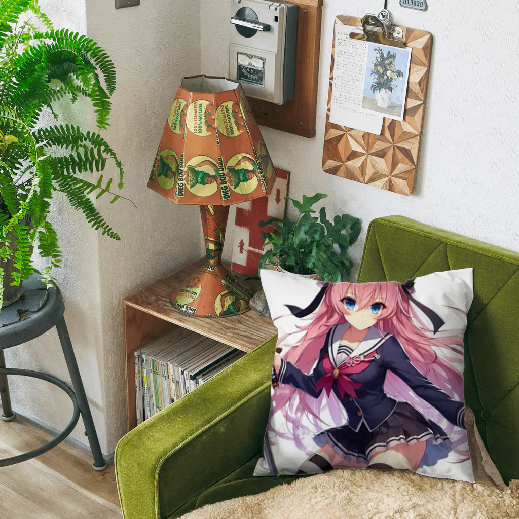 「ワンダーワールド」の時空を超えたクールな組み合わせ🥷 Cushion