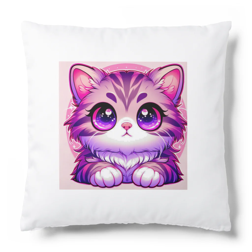 TOM24の些細な事でも興味津々アメショー”モモちゃん” Cushion