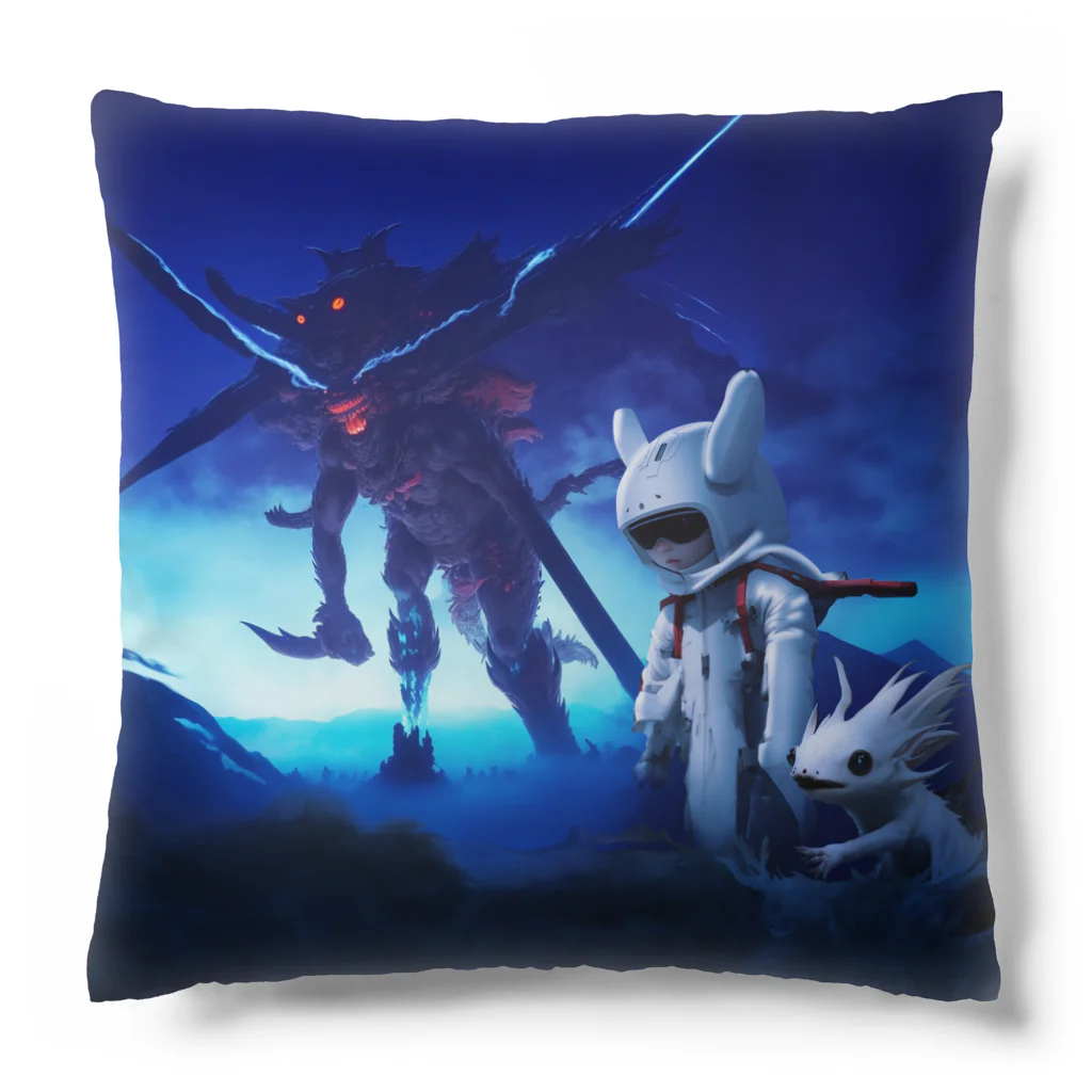 ZENJYAの怪物を操縦する子供 Cushion