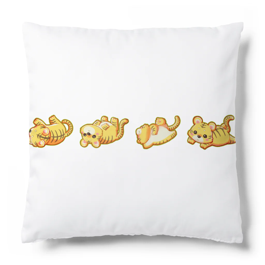 人生おきらくごくらくハムスターのコロコロとら Cushion