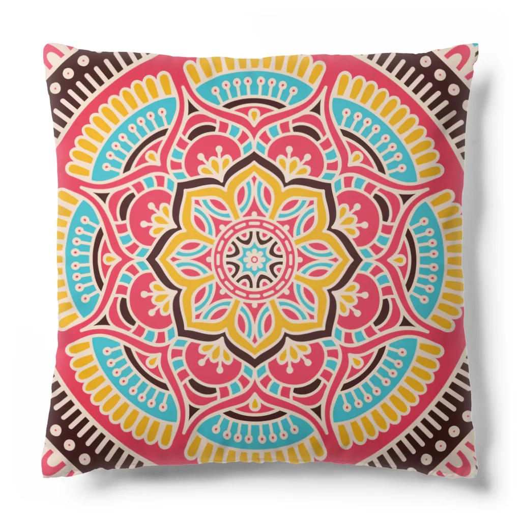 曼荼羅アートshopの太陽-The sun- / 曼荼羅 Cushion