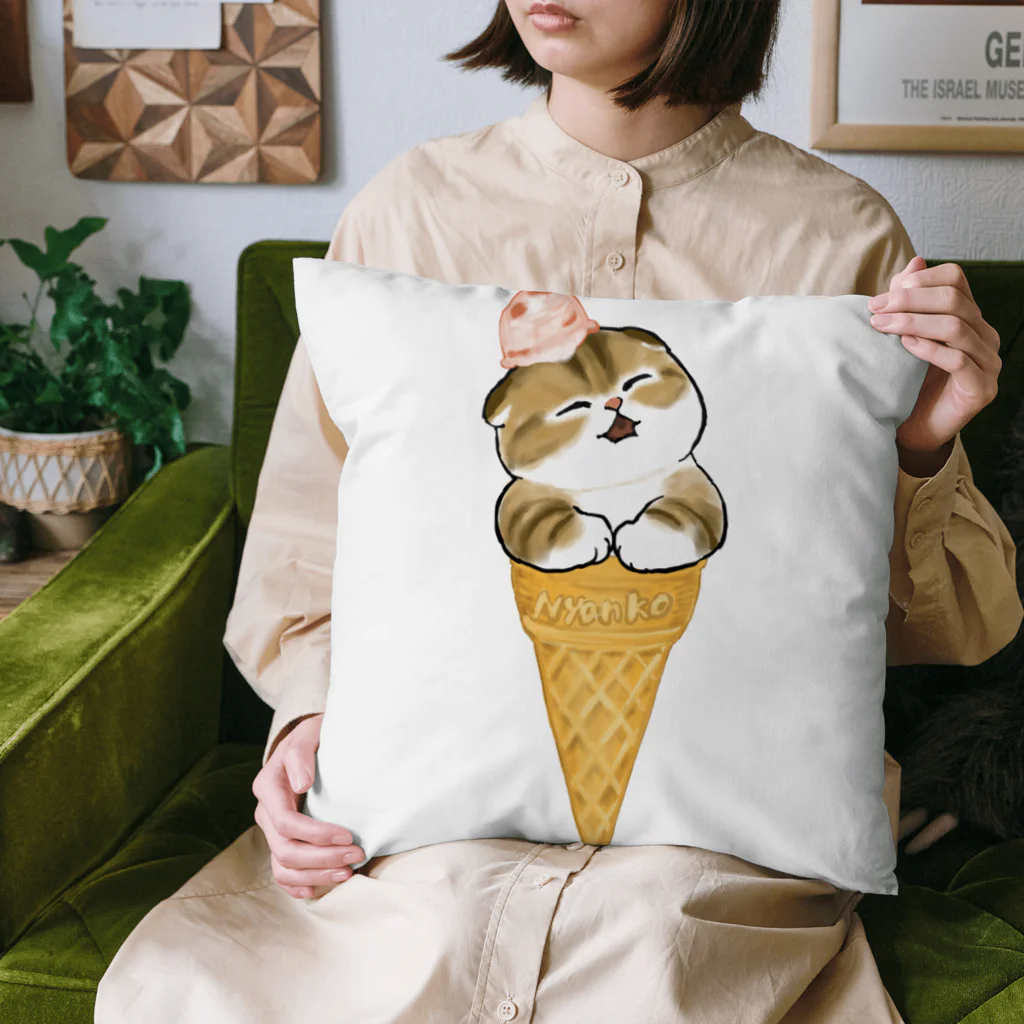 【新品未使用】mofusand コーラックコラボ ロングクッション 新品未使用】mofusand コーラックコラボ ロングクッション