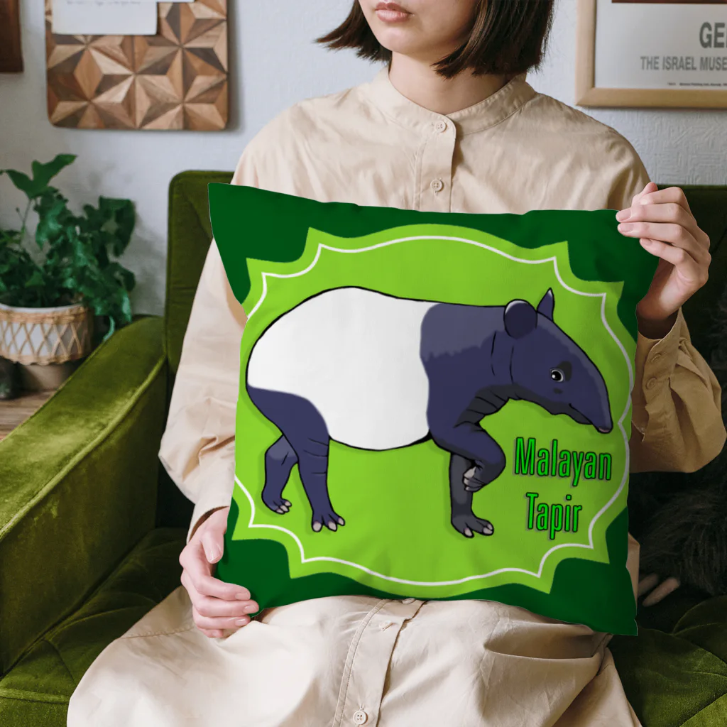 LalaHangeulのマレーバク母さん　英語バージョン Cushion