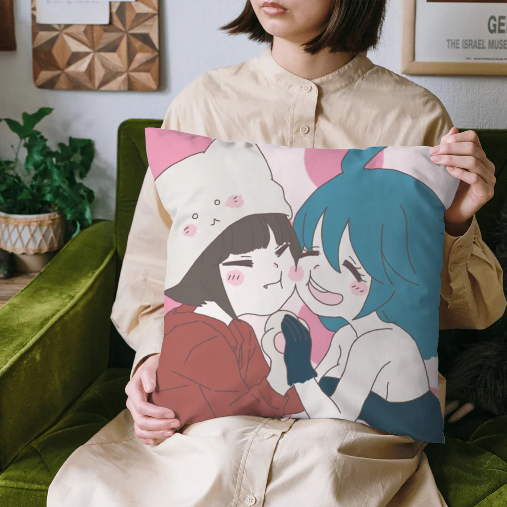 OCTPATH。の仲良し夫婦 Cushion