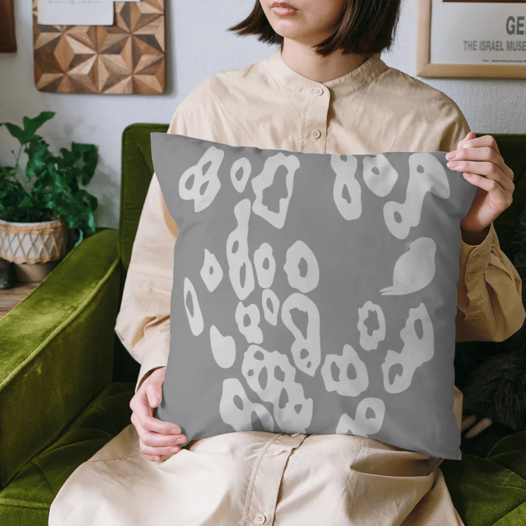 ワモン アザラシ 柄 グレー Ringed seal pattern gray