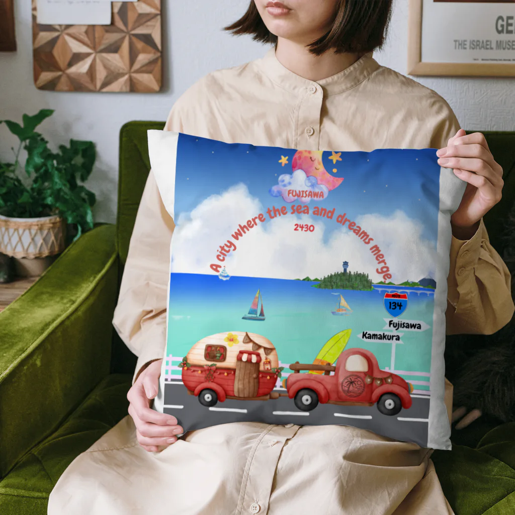 CyberArmadilloの湘南藤沢（2430）ナイトコレクション Cushion