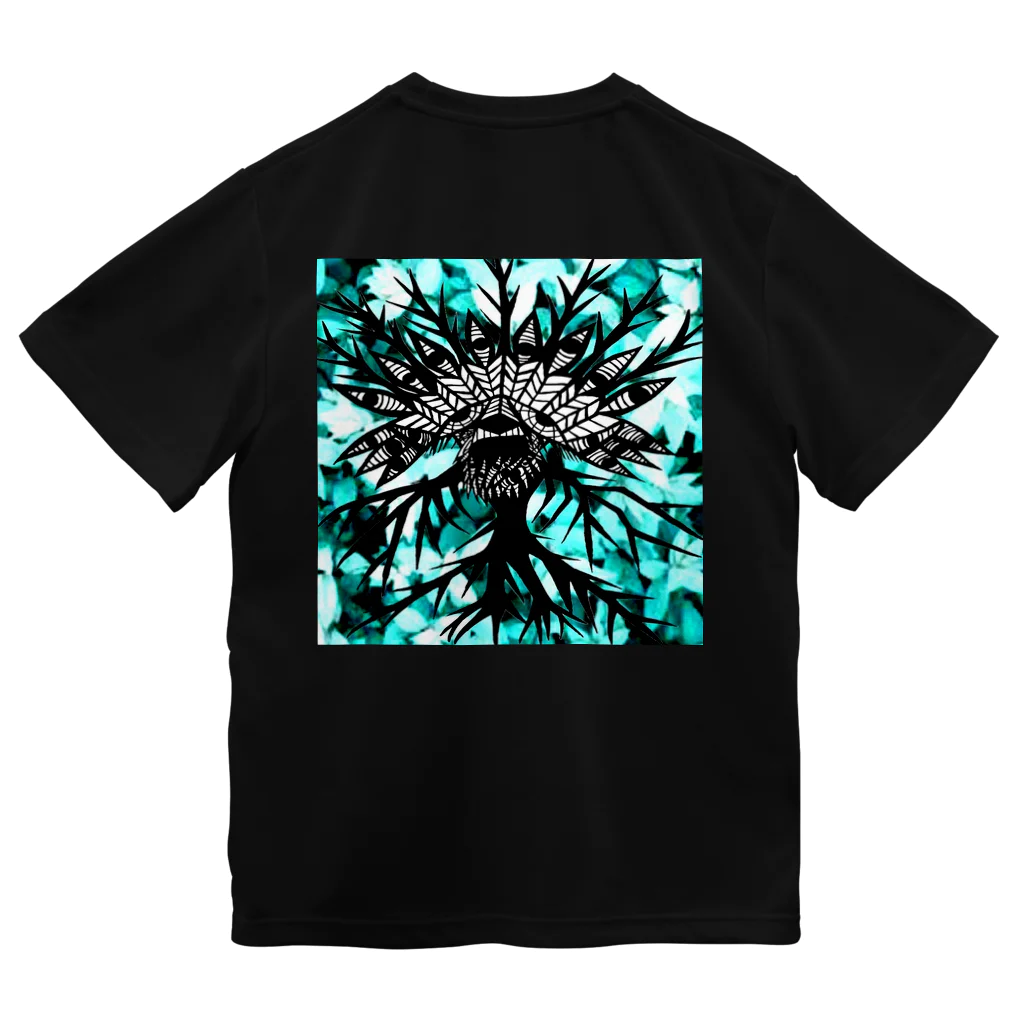 MENOUZUのモリノアマビエ Dry T-Shirt