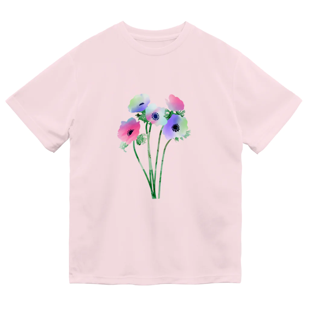 ひのいろ研究室　購買部のアネモネ：期待 Dry T-Shirt