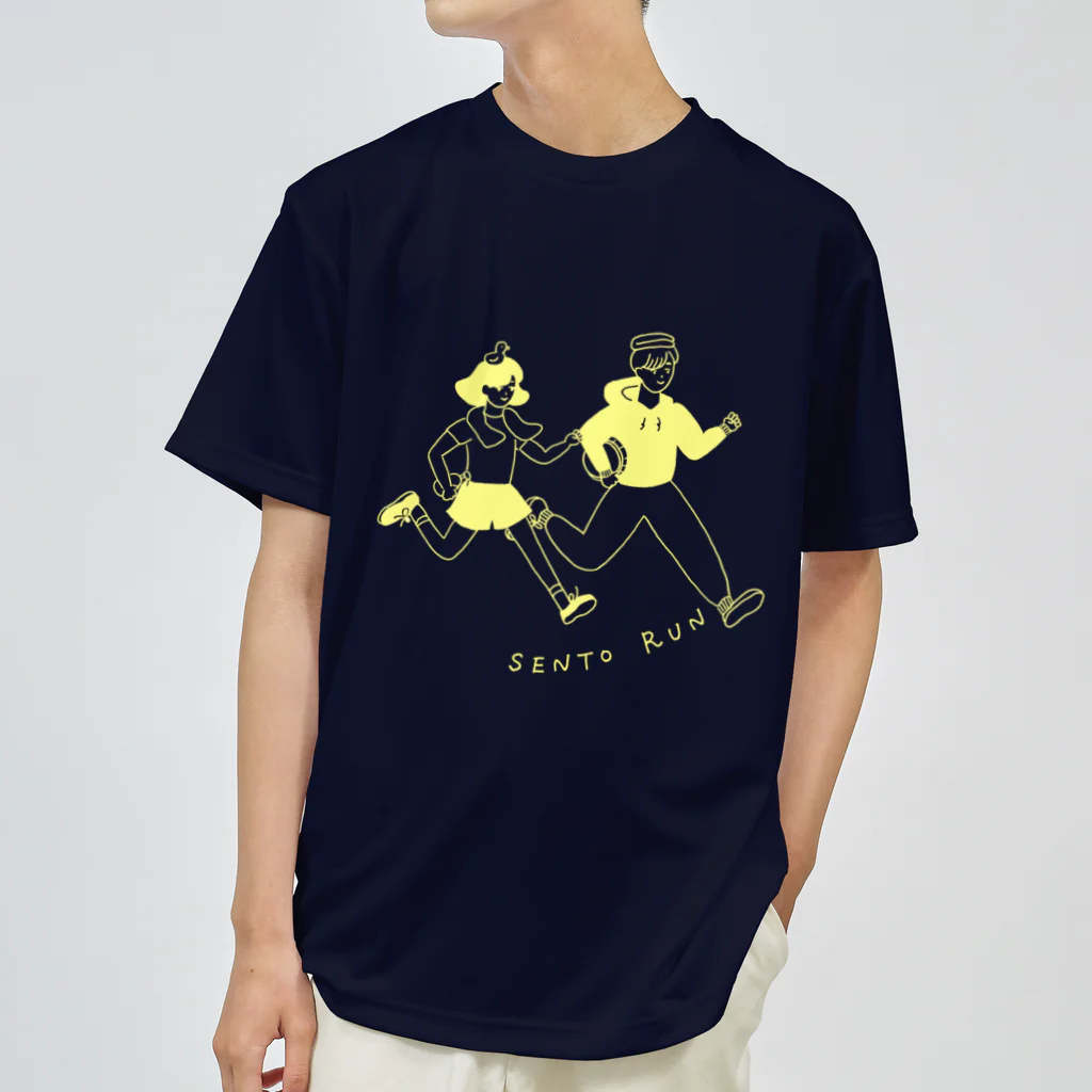 銭湯ランTシャツ ネイビー / 銭湯ラン.com ( TokyoSampomaster