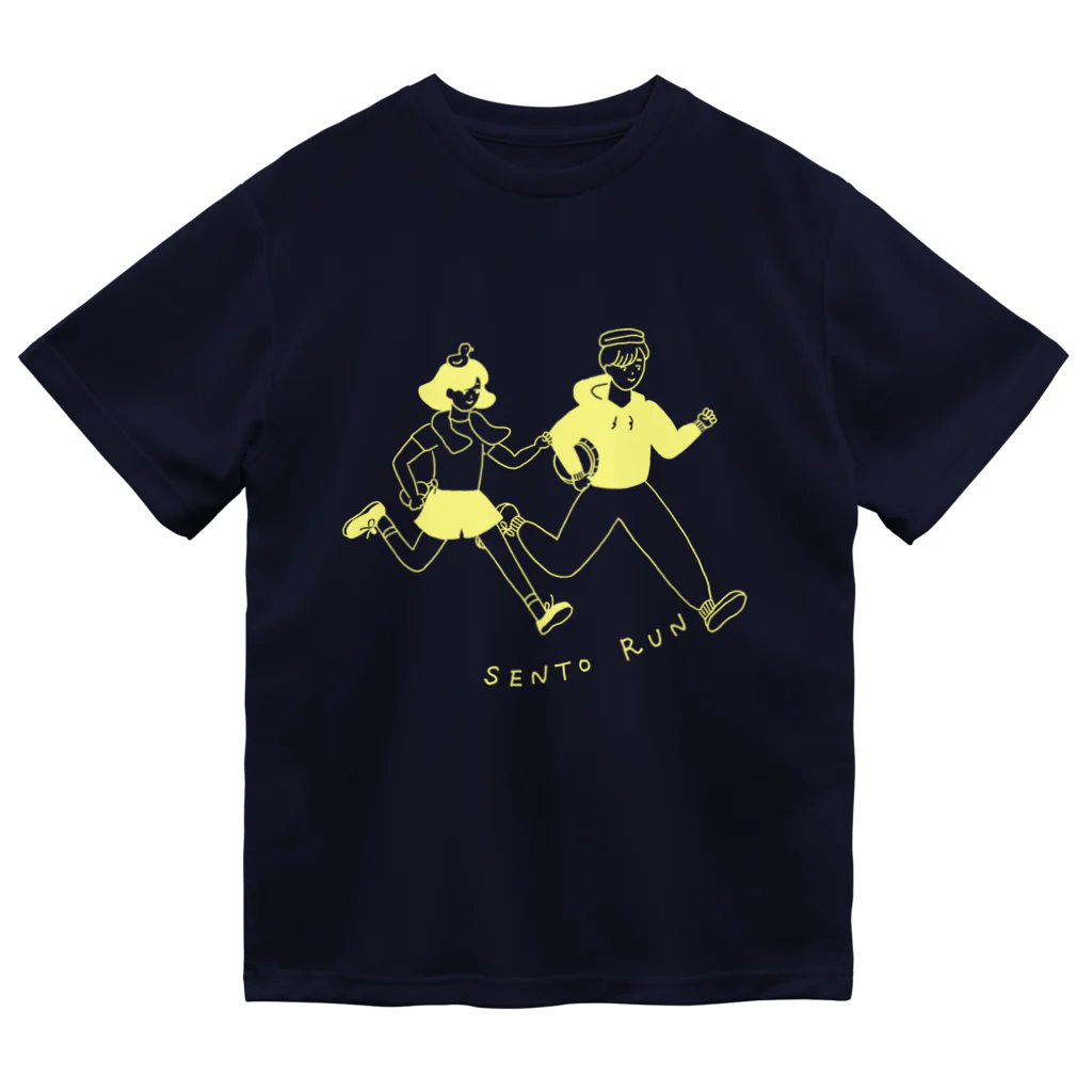 TREASURE ネイビー Tシャツ / Lサイズ 銭湯ランTシャツ ネイビー / 銭湯ラン.com ( TokyoSampomaster