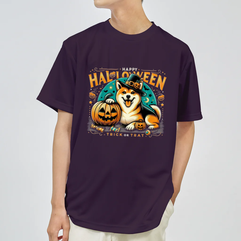 Naoki21のDOG x HALLOWEEN 02 Dry T-Shirt