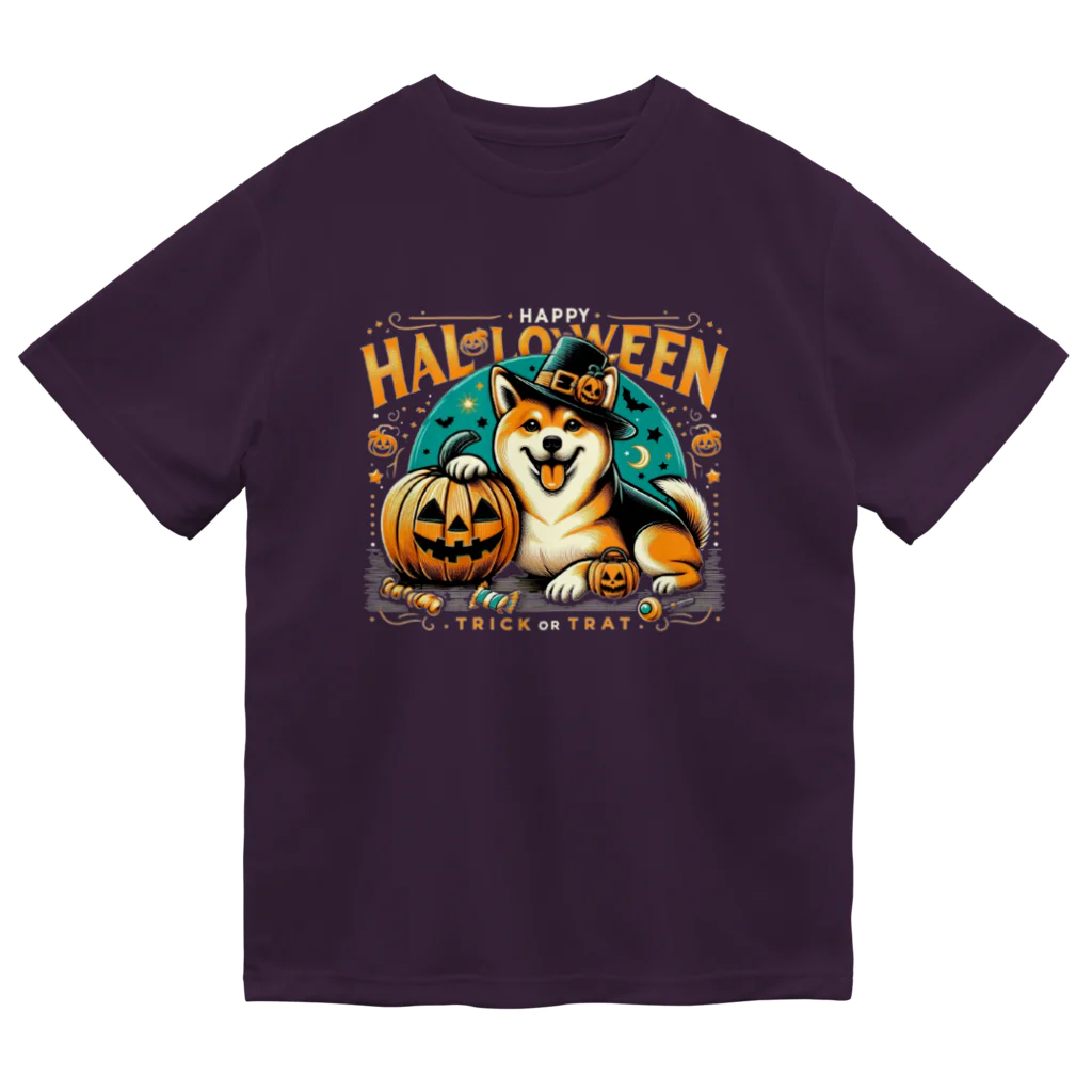 Naoki21のDOG x HALLOWEEN 02 Dry T-Shirt