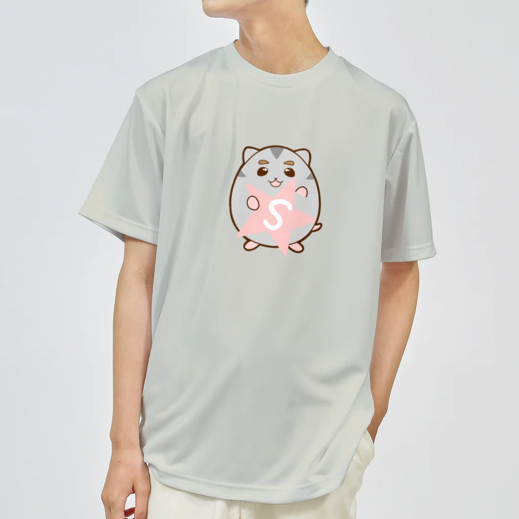 ハムスターと犬とわたし。のしおのS Dry T-Shirt