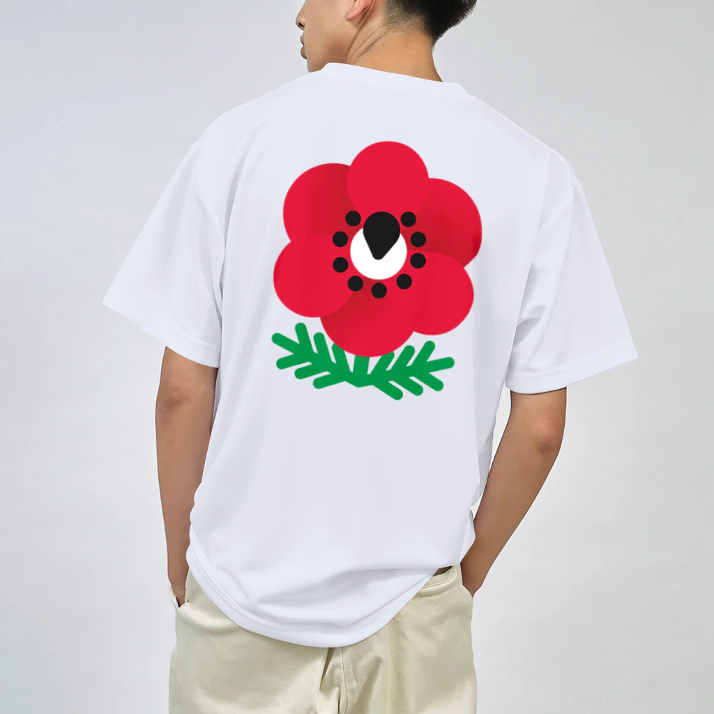cdh-designのポピー（パレスチナへ寄付） Dry T-Shirt