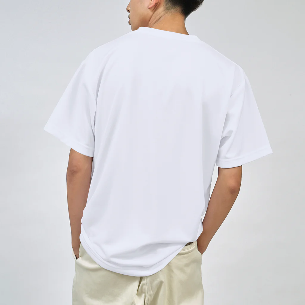 フレンチブルドッグのてんちゃんのモノクロ　フレンチブルドッグのてんちゃん Dry T-Shirt