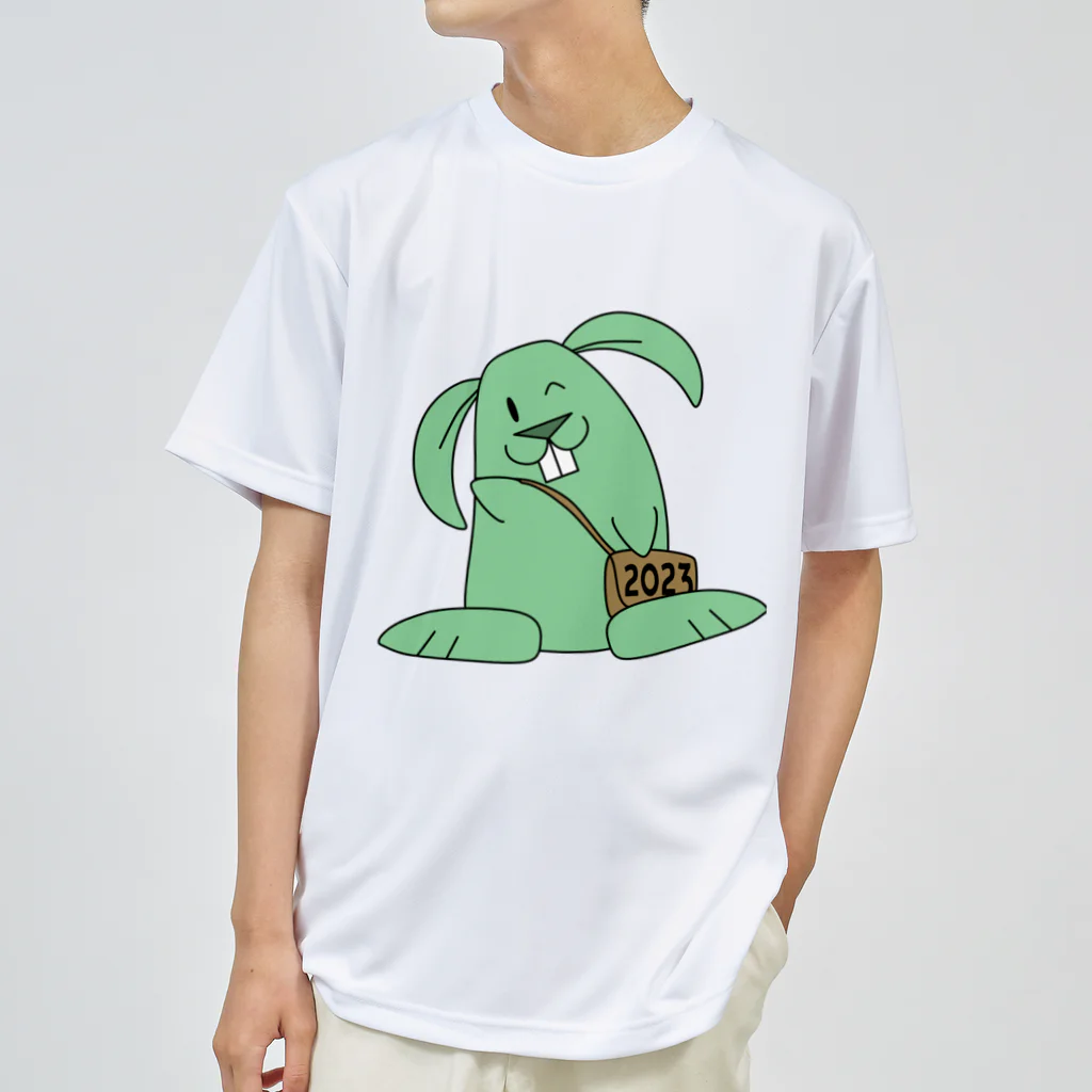 Pat's WorksのMinty the Rabbit Dry T-Shirt