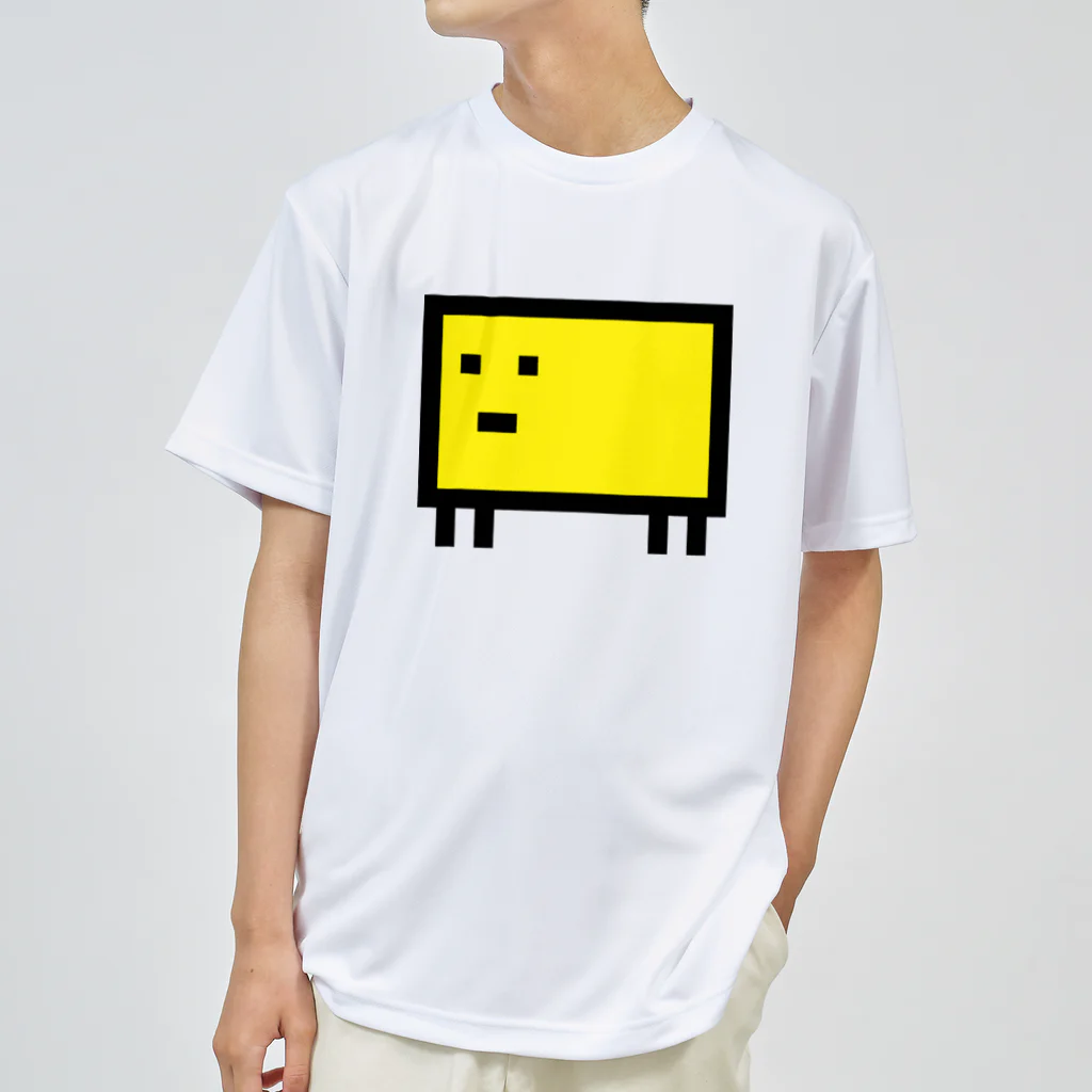 1080shopの黄色しかく。 Dry T-Shirt