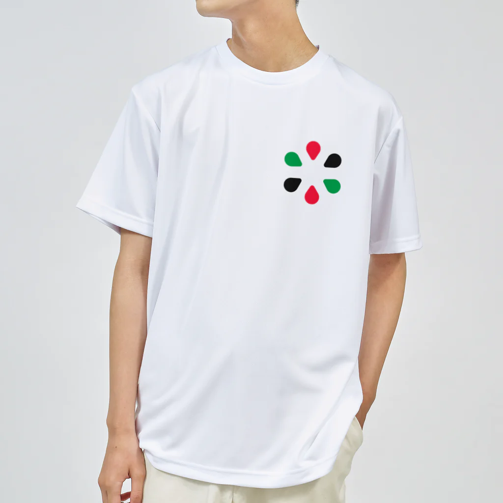cdh-designのポピー（パレスチナへ寄付） Dry T-Shirt