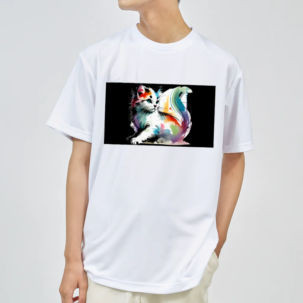 Reotaの虹猫 Dry T-Shirt