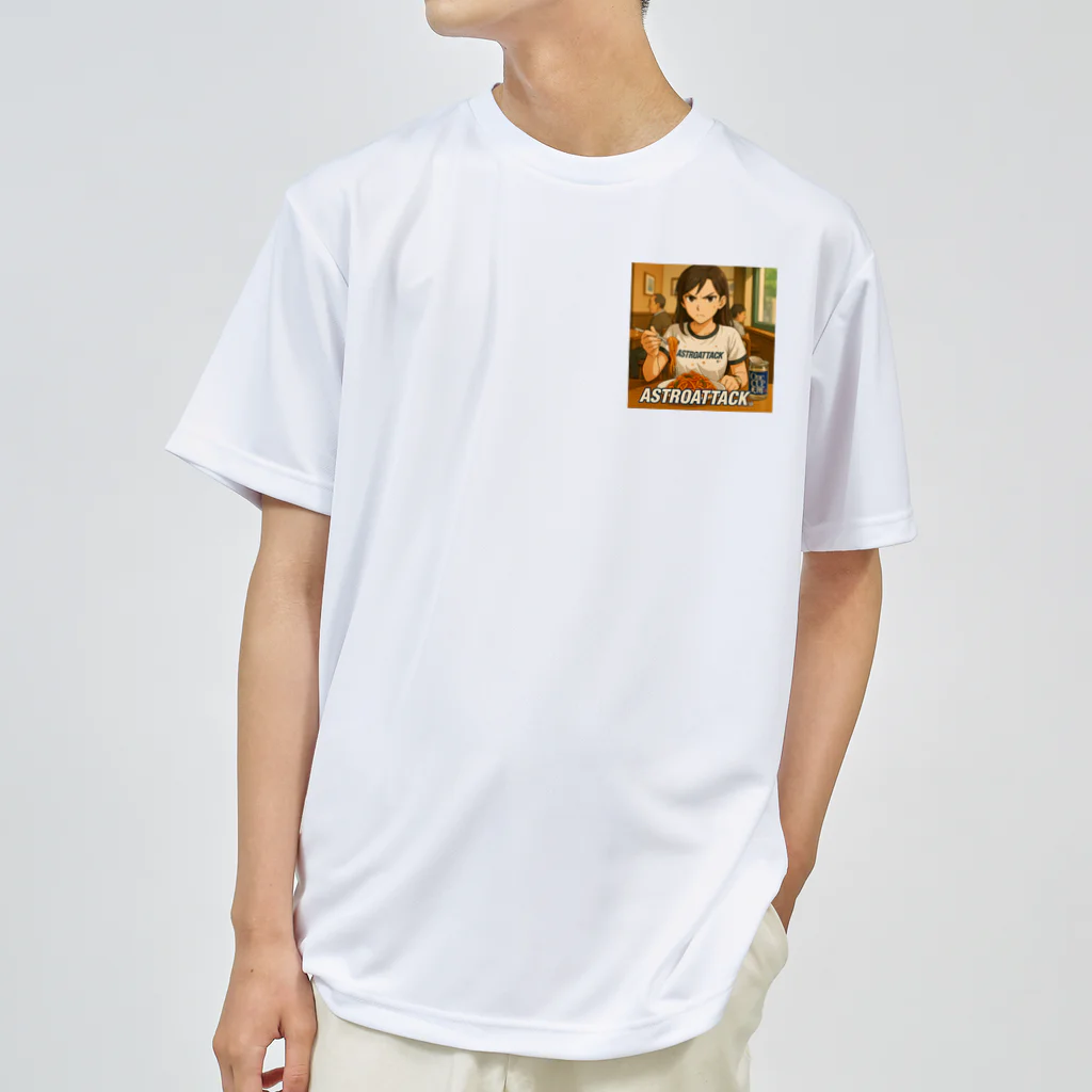 astroattackのASTROATTACK　ナポリやタンソース飛び Dry T-Shirt