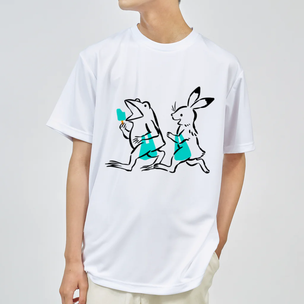 しきいろの鳥獣戯画(ポップ/買い物) Dry T-Shirt
