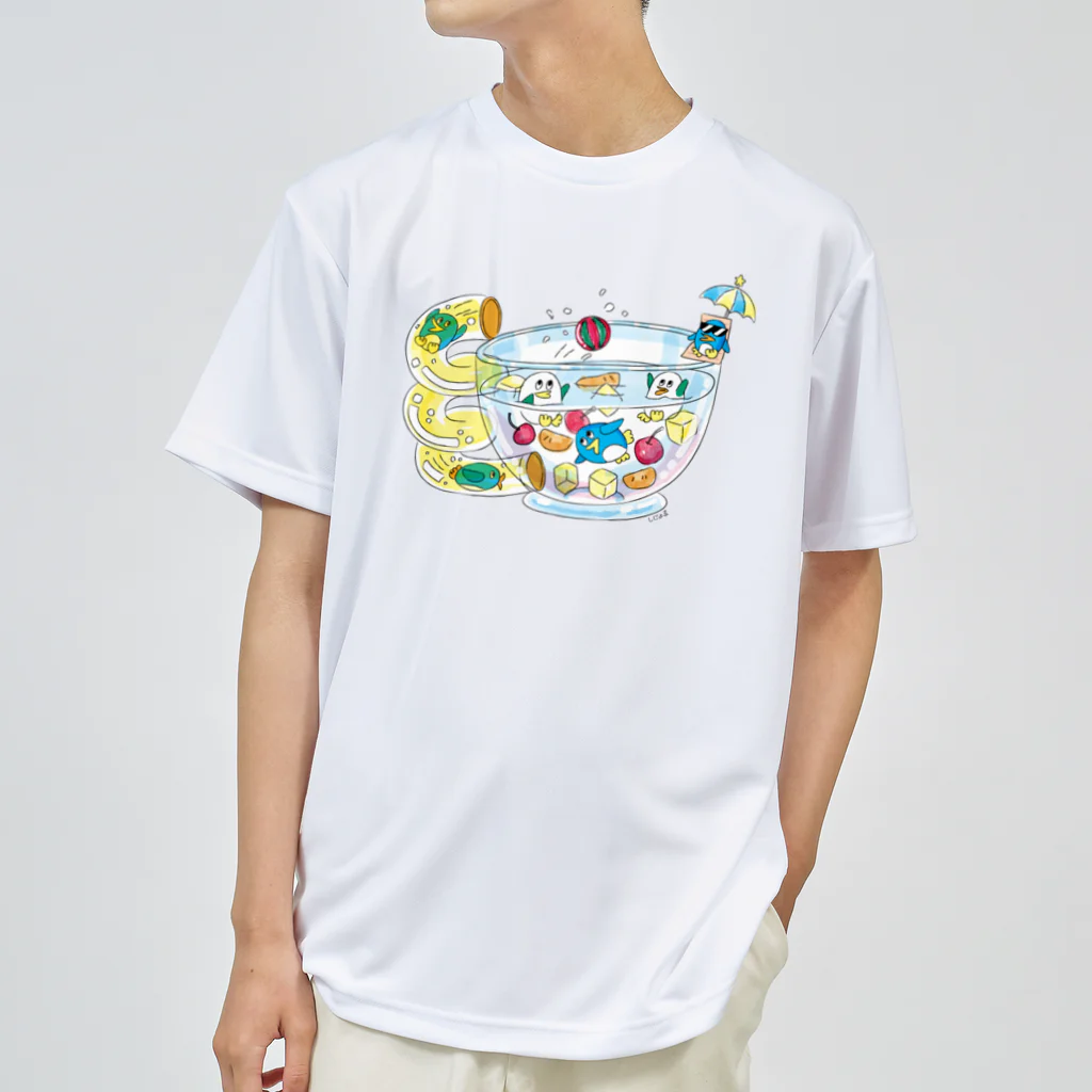 しじょるのペンギンとフルーツポンチ Dry T-Shirt