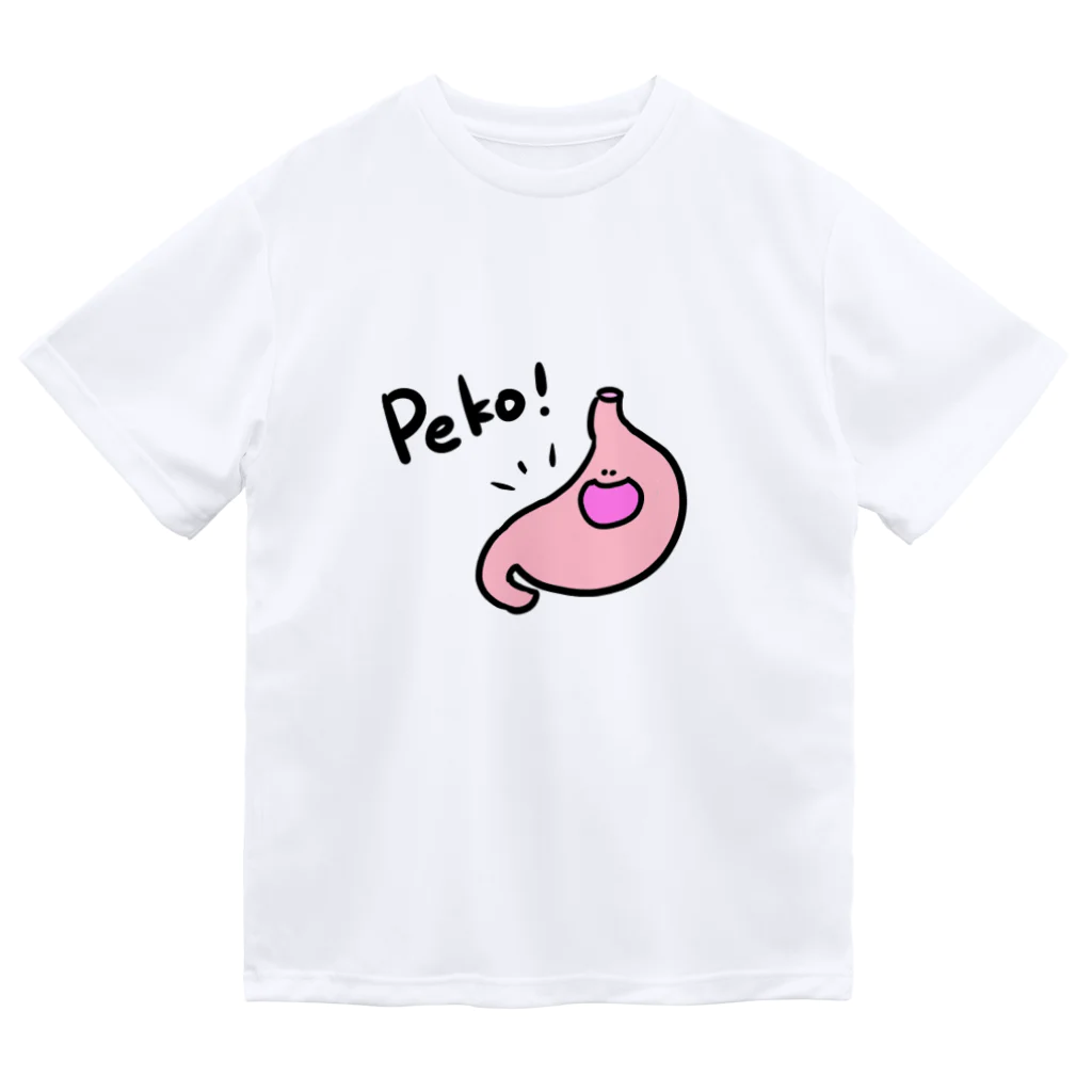 Dr.pepepe の陽気な血球やさんのぺこり！胃 Dry T-Shirt