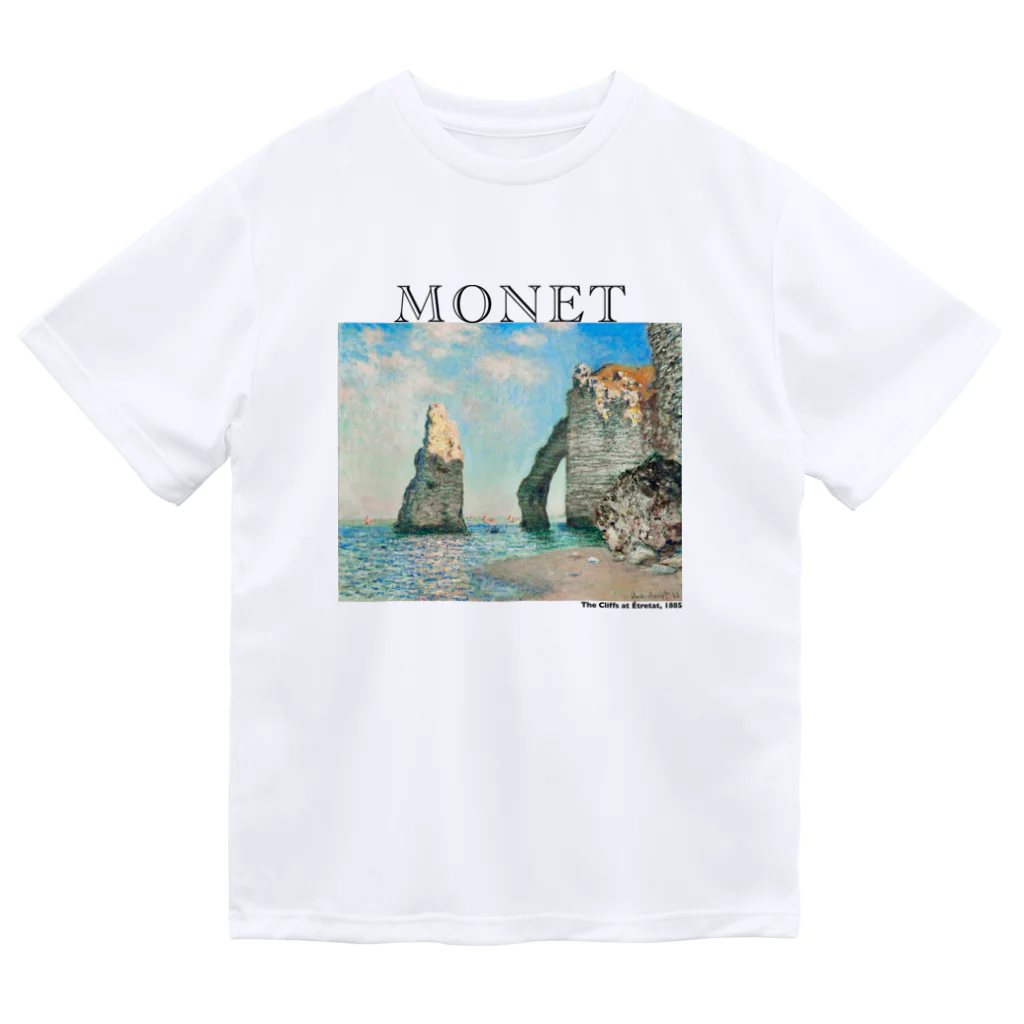 MUGEN ARTのモネ　エトルタの断崖  Claude Monet Dry T-Shirt