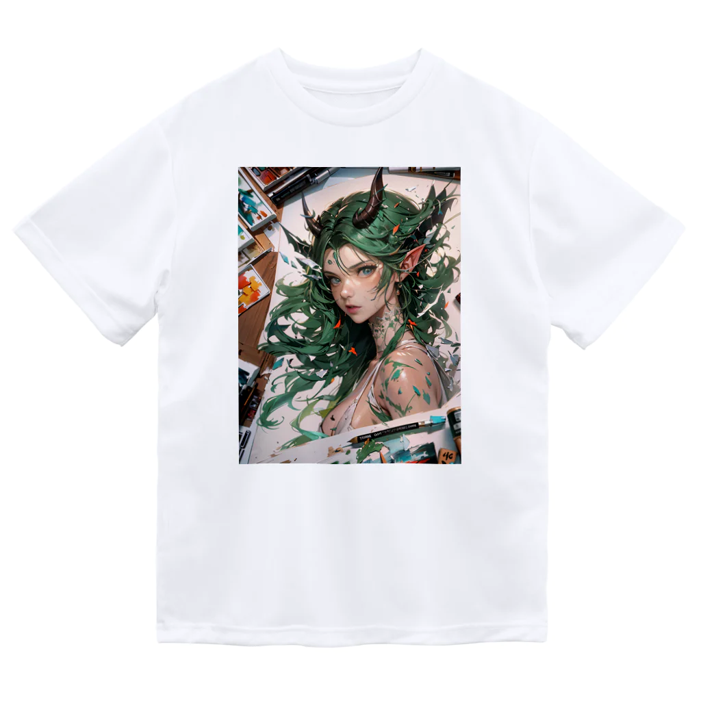 kohakuryuのsuccubus art Dry T-Shirt