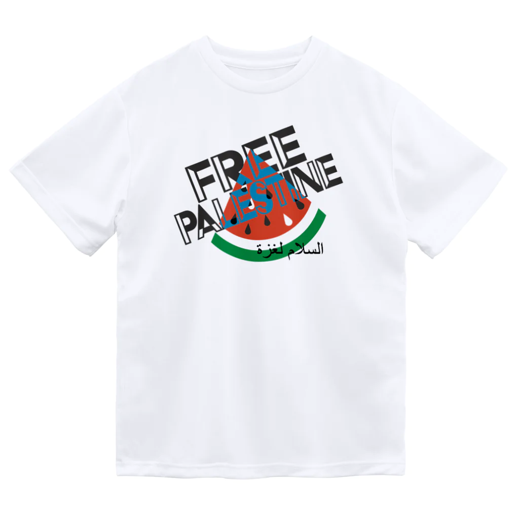 otemochanのFREE PALESTINE Dry T-Shirt