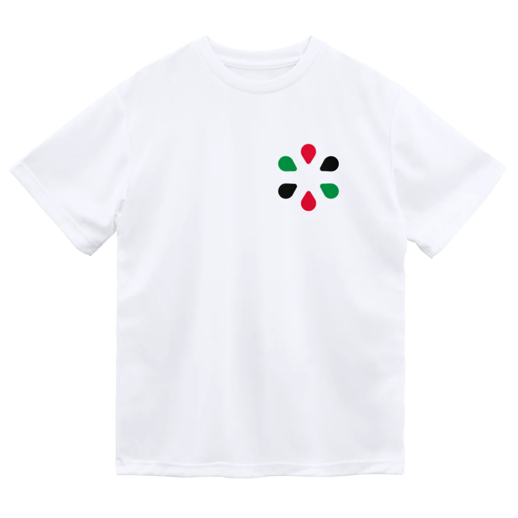cdh-designのポピー（パレスチナへ寄付） Dry T-Shirt