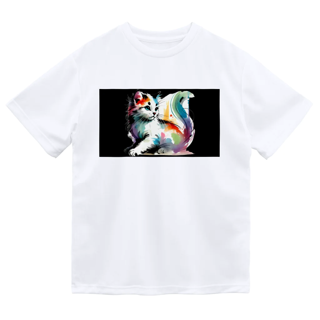 Reotaの虹猫 Dry T-Shirt