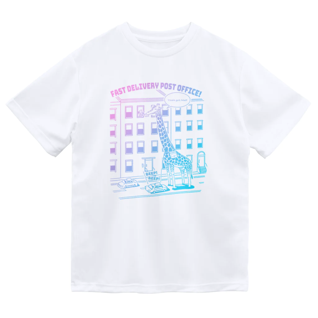 smoke-mのキリンポストマン Dry T-Shirt