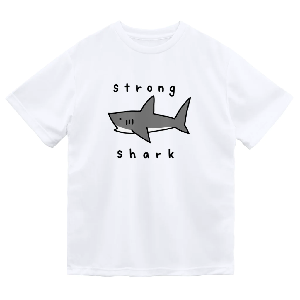 強いサメ / 強いサメ ( strong_shark )のドライTシャツ通販