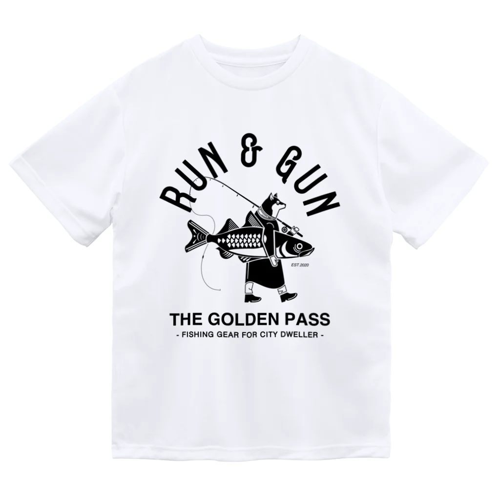 The golden pass.の釣り柴犬 Dry T-Shirt