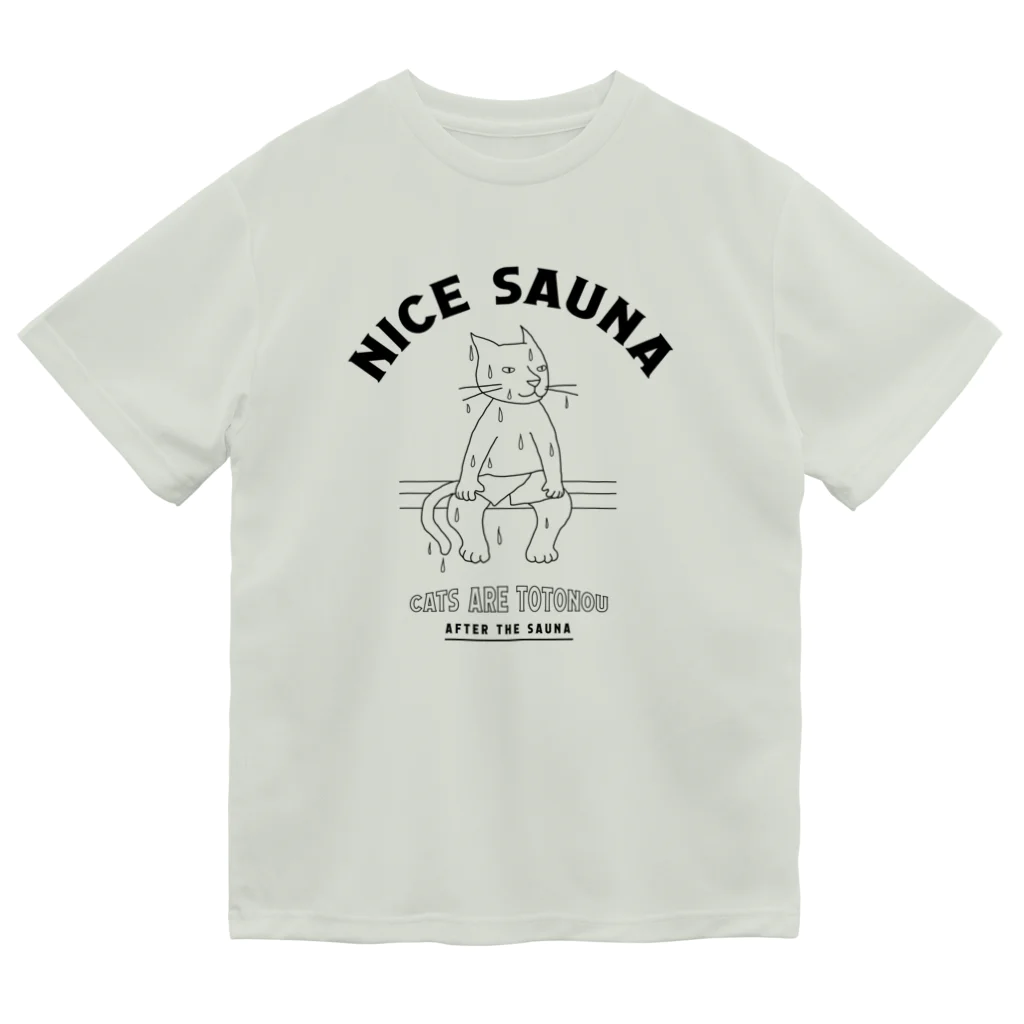 LONESOME TYPE ススのナイスサウナ（猫） Dry T-Shirt