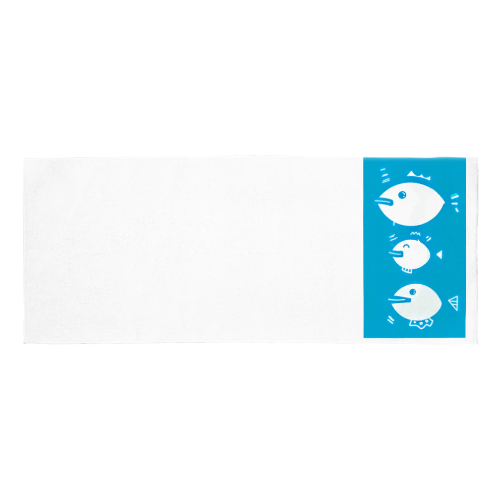 たまコロンのさかな Face Towel