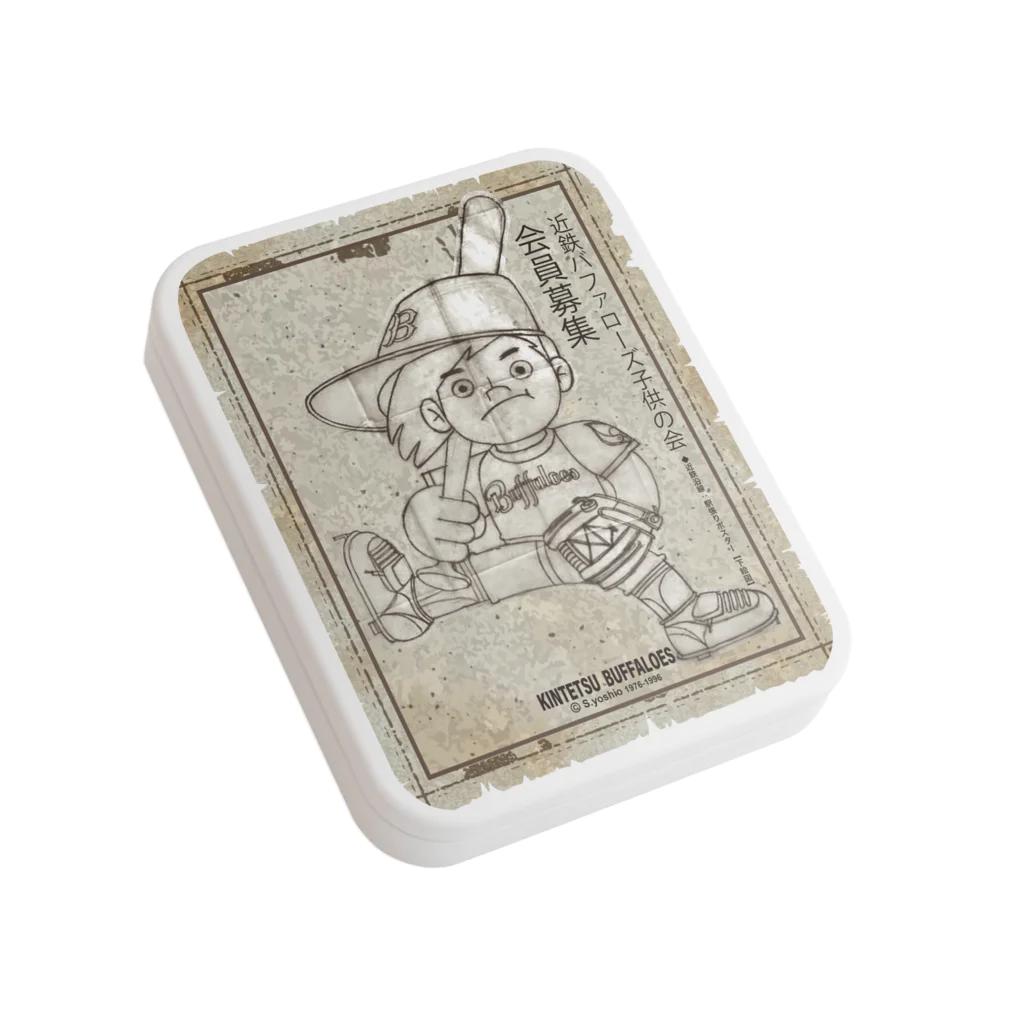 バッファ君  goods【近鉄バファローズ／1976-1996】の原画［下絵］発見記念！ Flat Tin Case