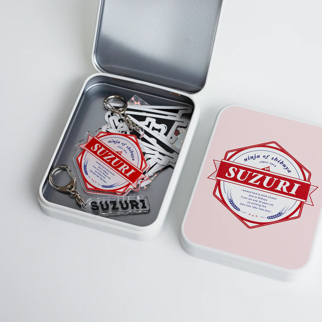 LalaHangeulの深海のアイドル「メンダコさん」 Flat Tin Case