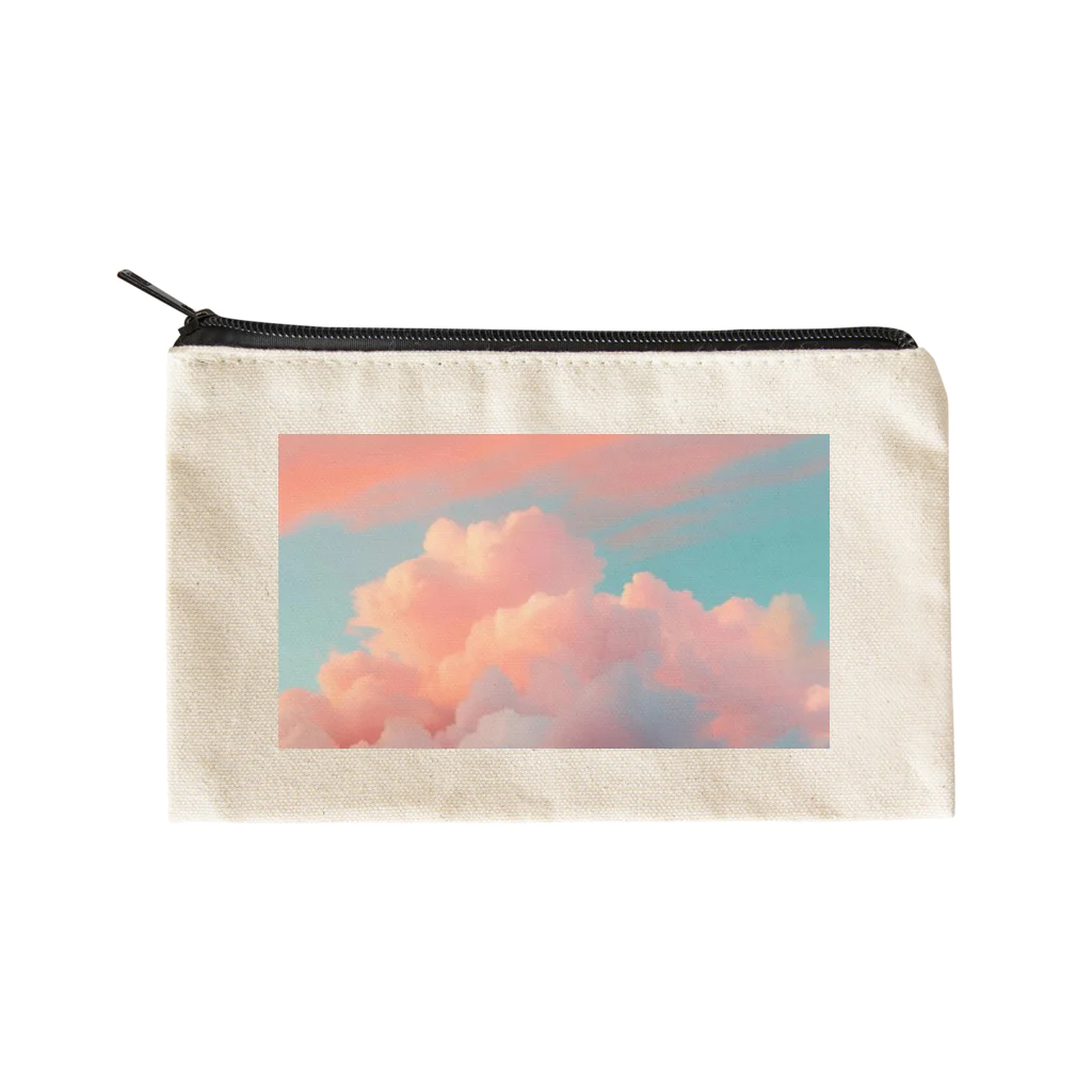 Makanaの雲のバレリーナ　≪mayumi作≫ Flat Pouch