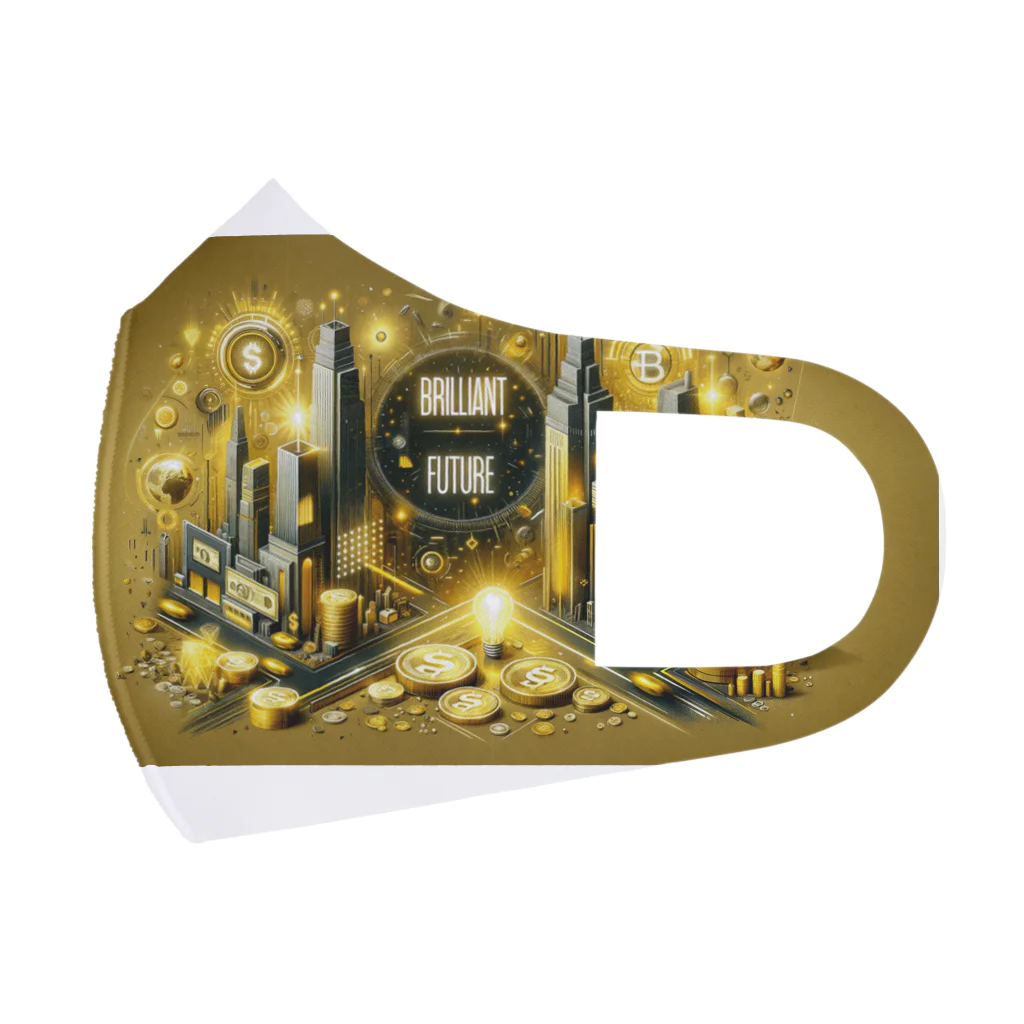 【公式】金運アップのBrilliant Futureの【公式】Brilliant Future-最新金運アップ Face Mask