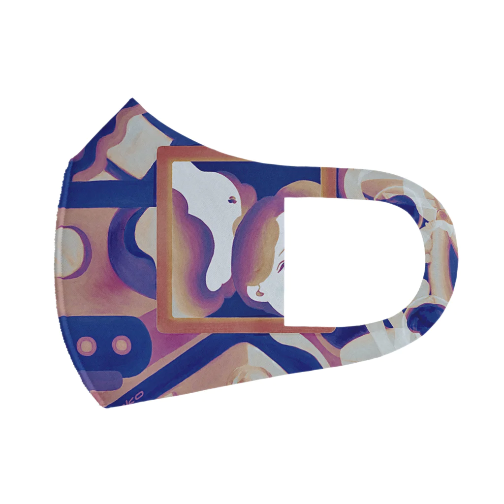 パライゾマートの近未来飛行 Face Mask