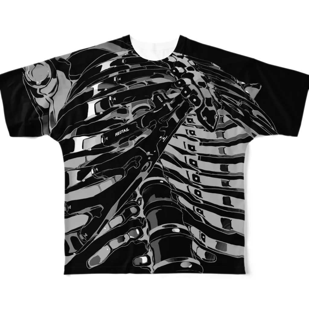 Shury Labyrins イルカ グラフィック Tシャツ 150 Labyrins Two Dolphin Tshirt White | Shury