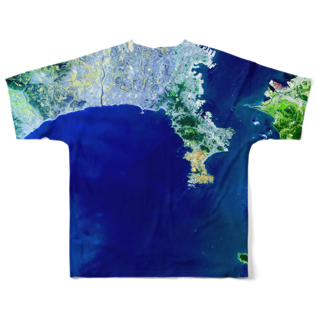WEAR YOU AREの神奈川県 横須賀市 All-Over Print T-Shirt :back