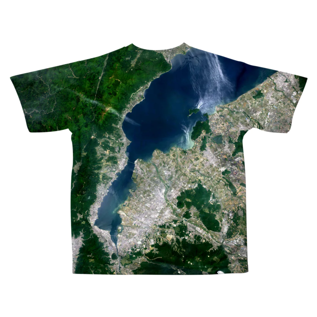 WEAR YOU AREの滋賀県 甲賀市 Tシャツ 両面 All-Over Print T-Shirt