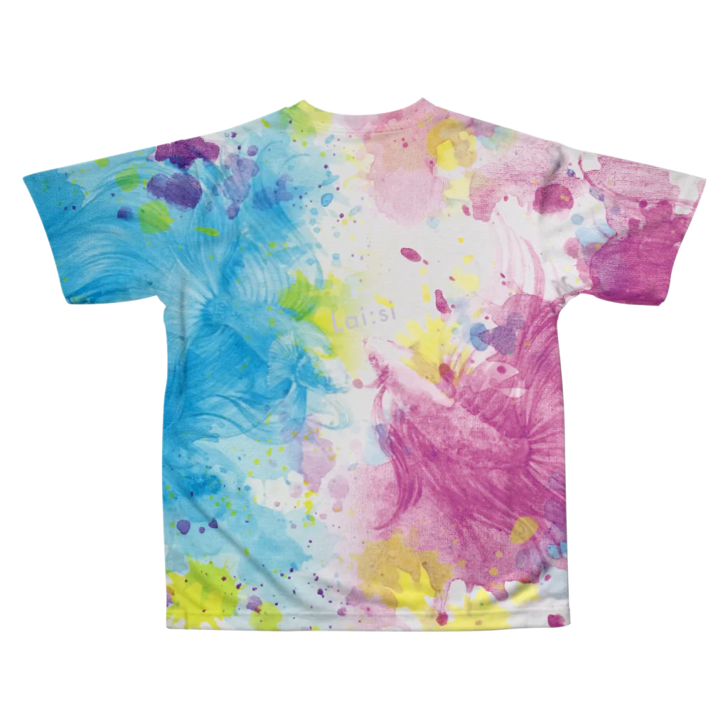 Aki Kuboki ONLINE SHOPの運命の出逢い All-Over Print T-Shirt