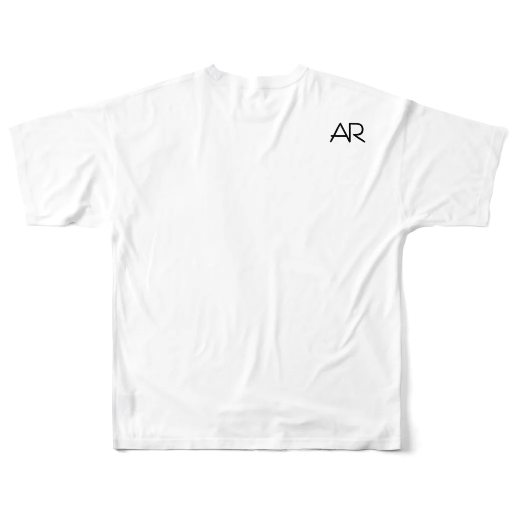 龍☆ROOMの002 All-Over Print T-Shirt :back